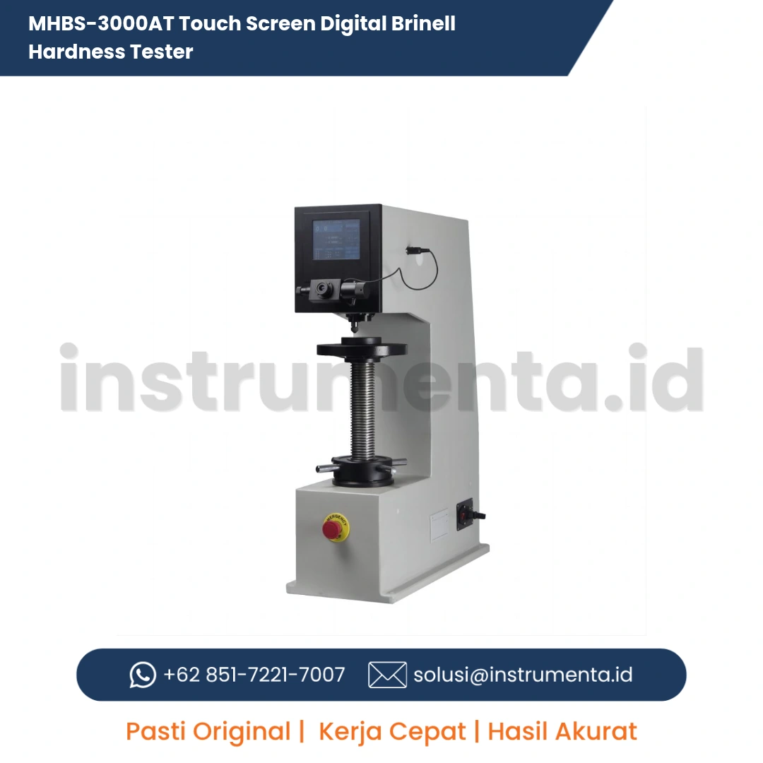 Jual Touch Screen Digital Brinell Hardness Tester MHBS-3000AT - Distributor Resmi Alat Uji Kekerasan Logam